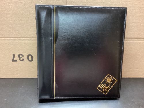 Deutsche Post  Zehnerbogenalbum  Ringbinder ( 4 Ringe )  + 40 Hüllen  gebraucht