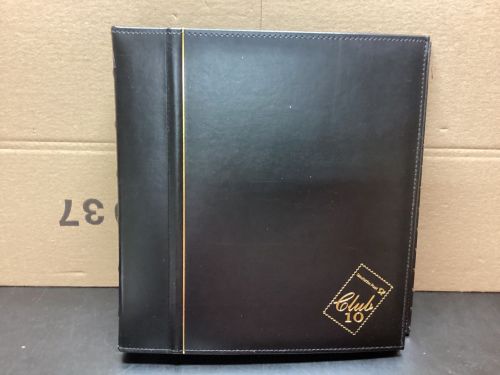 Deutsche Post  Zehnerbogenalbum  Ringbinder ( 4 Ringe )  + 40 Hüllen  gebraucht