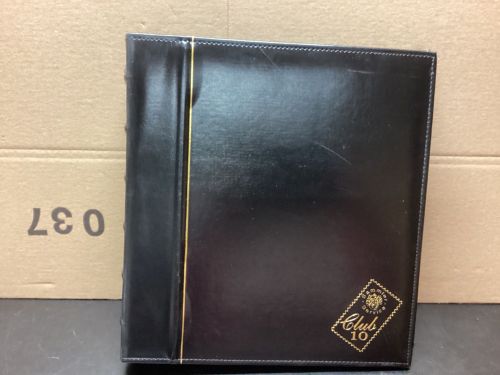 Deutsche Post  Zehnerbogenalbum  Ringbinder ( 4 Ringe )  + 40 Hüllen  gebraucht