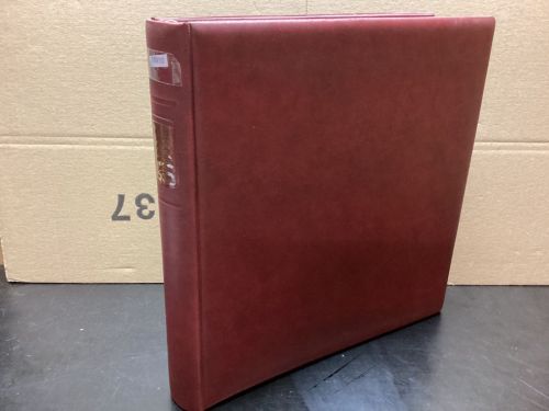 Lindner Ringbinder (18 Ringe) 1 mal gebraucht leer rot