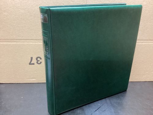 Lindner Ringbinder (18 Ringe) 1 mal gebraucht leer grün
