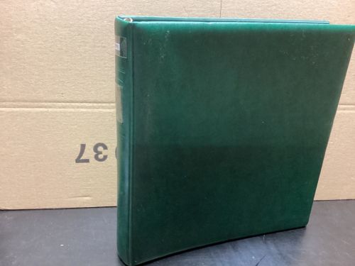 Lindner Ringbinder (18 Ringe) 1 mal gebraucht leer grün