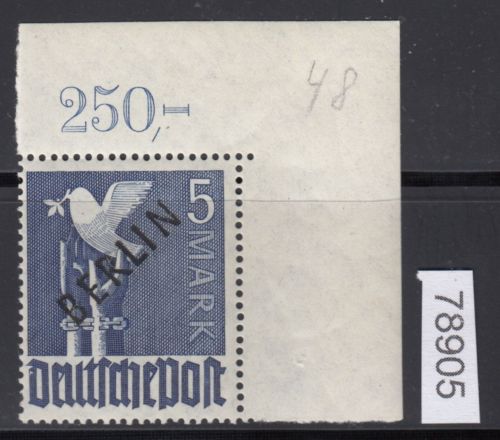 Berlin 1948, Mich.-Nr.: 20 ** Eckrand