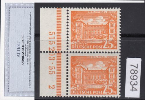 Berlin 1949, Mich.-Nr.: 50 **  HAN   geprüft  Attest