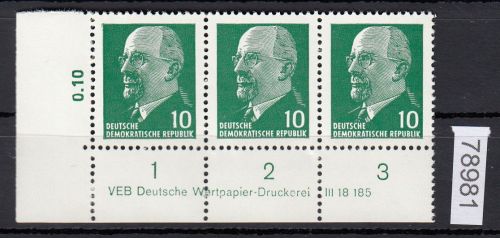 DDR 1961, Mich.-Nr.: 846 Xy Type II ** DV 2b