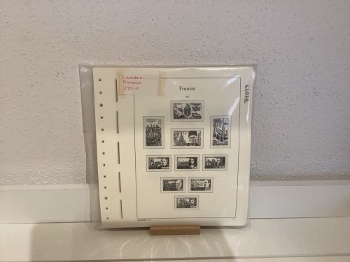 Leuchtturm Frankreich 1970 - 1979  Vordrucke mit Klemmtaschen gebraucht