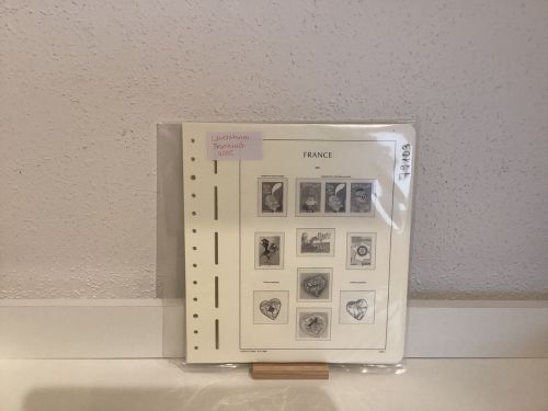 Leuchtturm Frankreich 2005  Vordrucke mit Klemmtaschen gebraucht