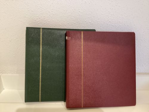 SAFE Ringbinder (14 Ringe) 2  Stück gebraucht leer grün + rot