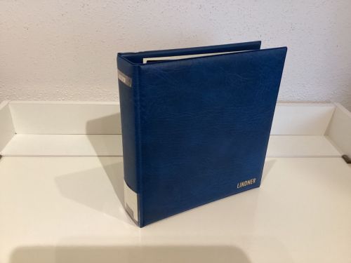 Lindner Ringbinder  PUBLICIA blau gebraucht