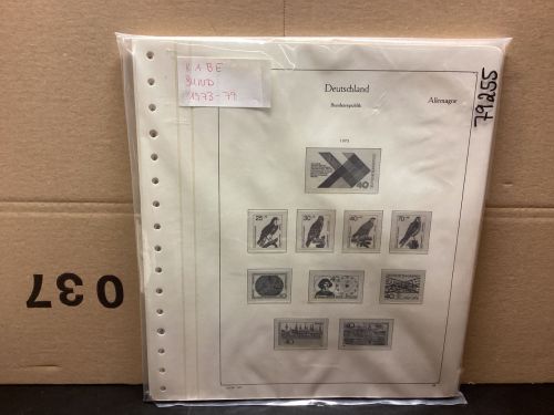 KABE  Bund 1973- 79 Vordrucke  gebraucht