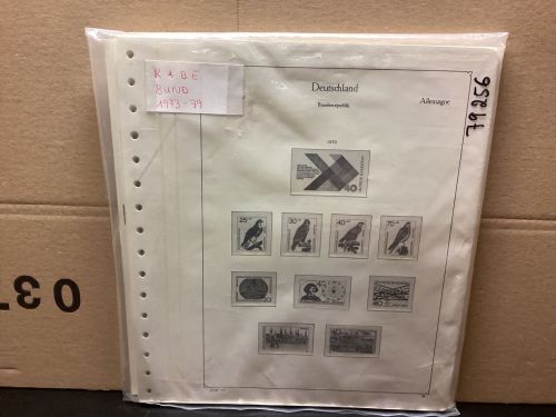 KABE  Bund 1973- 79 Vordrucke  gebraucht