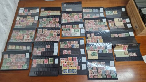 Schlesien  Stempelsammlzng   Deutsches Reich  Sammlung