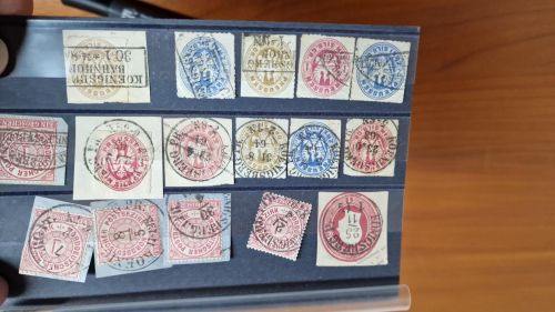 Ostpreussen   Königsberg Stempelsammlzng   Deutsches Reich  Sammlung