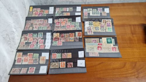 Stempelsammlung   Deutsches Reich und Gebiete  Sammlung
