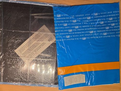 5 X  Safe Ergänzungsblätter606 für Coin Münzalben je. 6 x 75 mm, neu