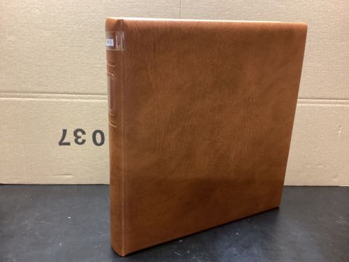 Lindner Ringbinder (18 Ringe) 1 mal gebraucht leer braun