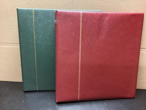 SAFE Ringbinder (14 Ringe) 2  Stück gebraucht leer grün + rot