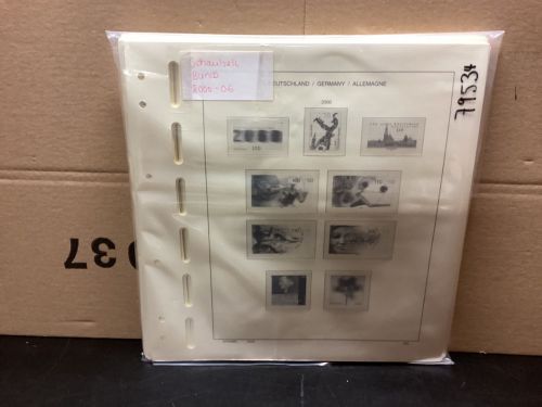 Schaubek Bund 2000-06 Vordrucke  gebraucht