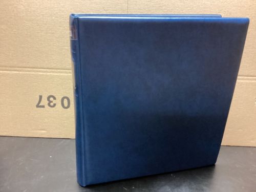 Lindner Ringbinder (18 Ringe) 1 mal gebraucht leer blau