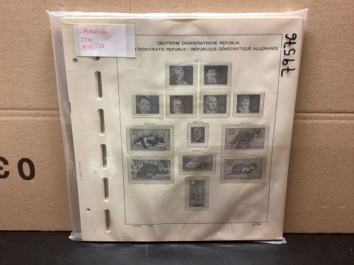 Schaubeck DDR  1970-1974 Vordrucke  gebraucht