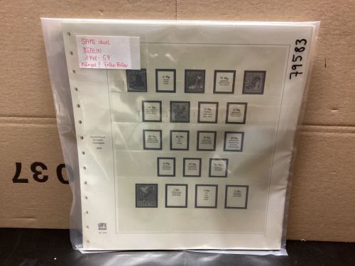 SAFE-Dual Berlin 1948-59 Vordrucke  gebraucht  LESEN