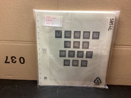SAFE-Dual Berlin 1960-76  Vordrucke  gebraucht