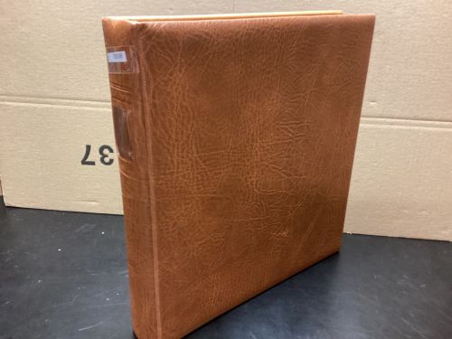 Lindner Ringbinder (18 Ringe) 1 mal gebraucht leer braun