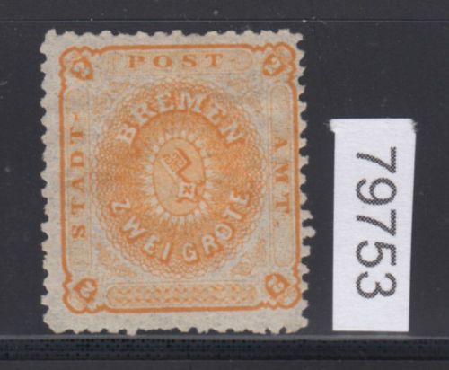 AD Bremen 1866, Mich.-Nr.: 10 a *