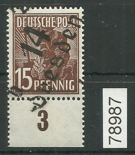 Bezirk 14 nr. 001b Dresden 1 b ** 15 Pf., geprüft BPP