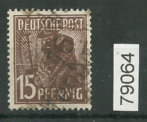 Bezirk 16 nr. 001e Altenburg 1 f ʘ 15 Pf., Gruppe 5, geprüft BPP