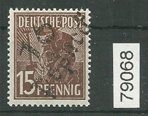 Bezirk 16 nr. 113a Pößneck ** 15 Pf., geprüft BPP