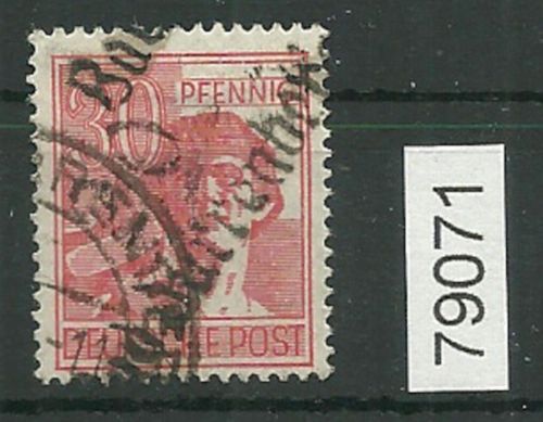 Bezirk 20 nr. 041 Bad Dürrenberg ʘ 30 Pf., geprüft BPP