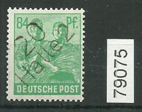 Bezirk 20 nr. 072m Halle 2 ** 84 Pf., geprüft BPP