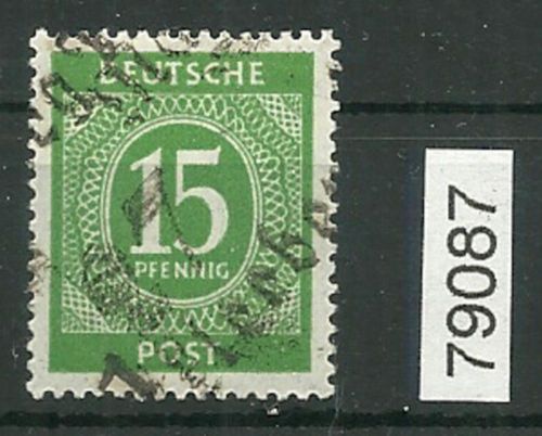 Bezirk 27 nr 060a Markleeberg 1 a ** 15 Pf., Ziffer, geprüft BPP