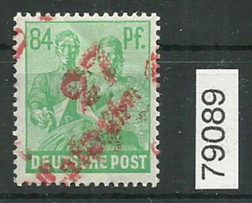 Bezirk 27 nr L4b Leipzig S 3 c * 84 Pf., rot, Bug, geprüft BPP