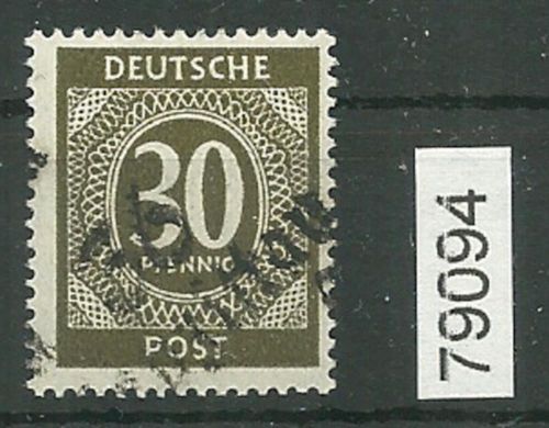 Bezirk 36 nr. 113 Neuzittau a ** 30 Pf. Ziffer, geprüft BPP