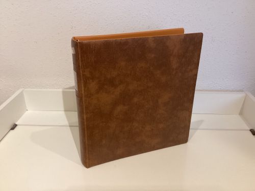 Lindner Ringbinder (18 Ringe) 1 mal gebraucht leer braun