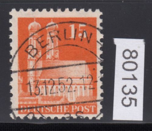 Bizone 1948 Mi. Nr. 81 LUXUS gestempelt  Berlin-Charlottenburg