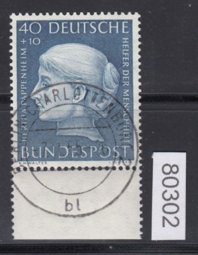 Bund 1954, Mich.-Nr.: 203 LUXUS Gestempelt+gummi  Berlin-Charlottenburg