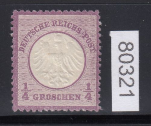 DR 1872, Mich.-Nr.:  1 *