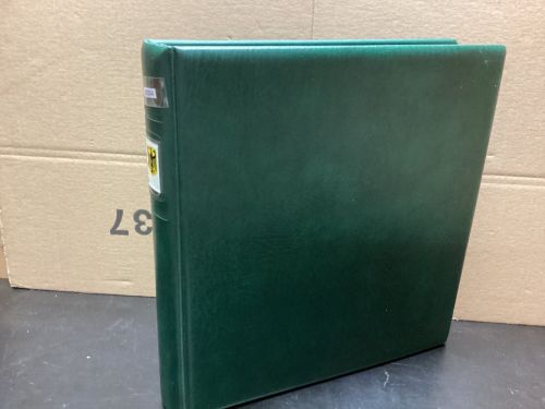 Lindner Ringbinder (18 Ringe) 1 mal gebraucht leer grün