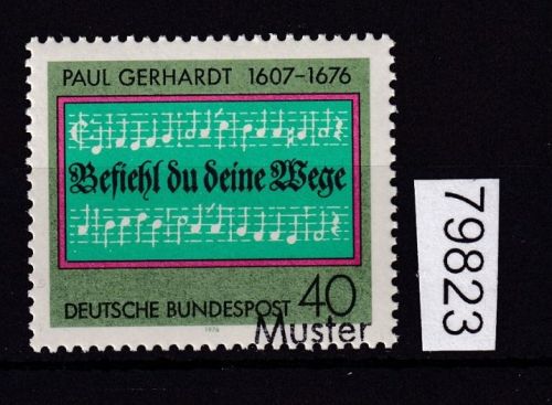 Bund 1976, Mich.-Nr.: 893 **  mit Aufdruck  Muster