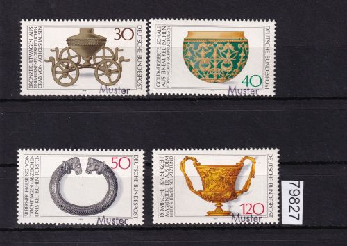 Bund 1976, Mich.-Nr.: 897-900 **  mit Aufdruck  Muster