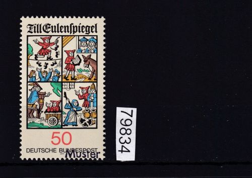 Bund 1977, Mich.-Nr.: 922 **  mit Aufdruck  Muster