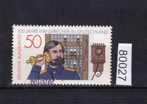 Bund 1977, Mich.-Nr.: 947 **  mit Aufdruck  Muster