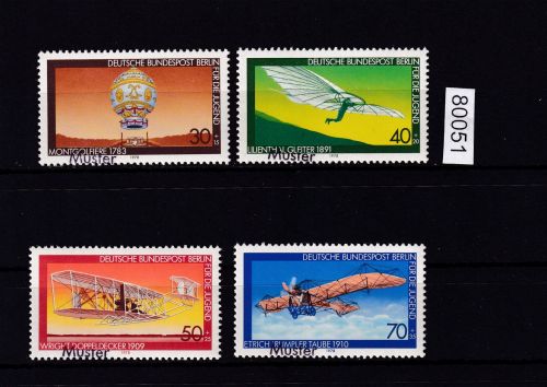 Berlin 1978, Mich.-Nr.: 563-566 **  mit Aufdruck  Muster