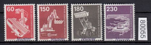 Berkin 1978, Mich.-Nr.: 582-586 **  mit Aufdruck  Muster