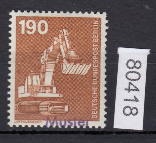 Berlin 1982, Mich.-Nr.: 670 **  mit Aufdruck  Muster