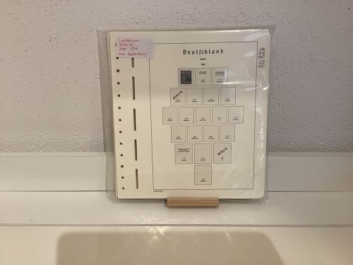 Leuchtturm Berlin 1948-76  Alte Beschriftung mit Klemmtaschen gebraucht