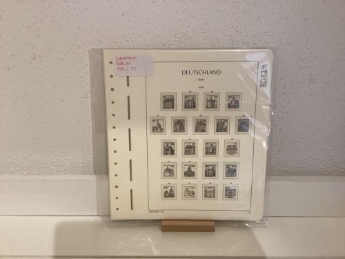 Leuchtturm Berlin 1977-79 Vordrucke mit Klemmtaschen gebraucht